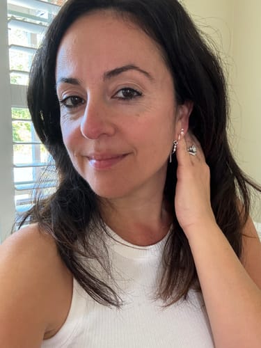 Customer photo review of Emily Earring Set