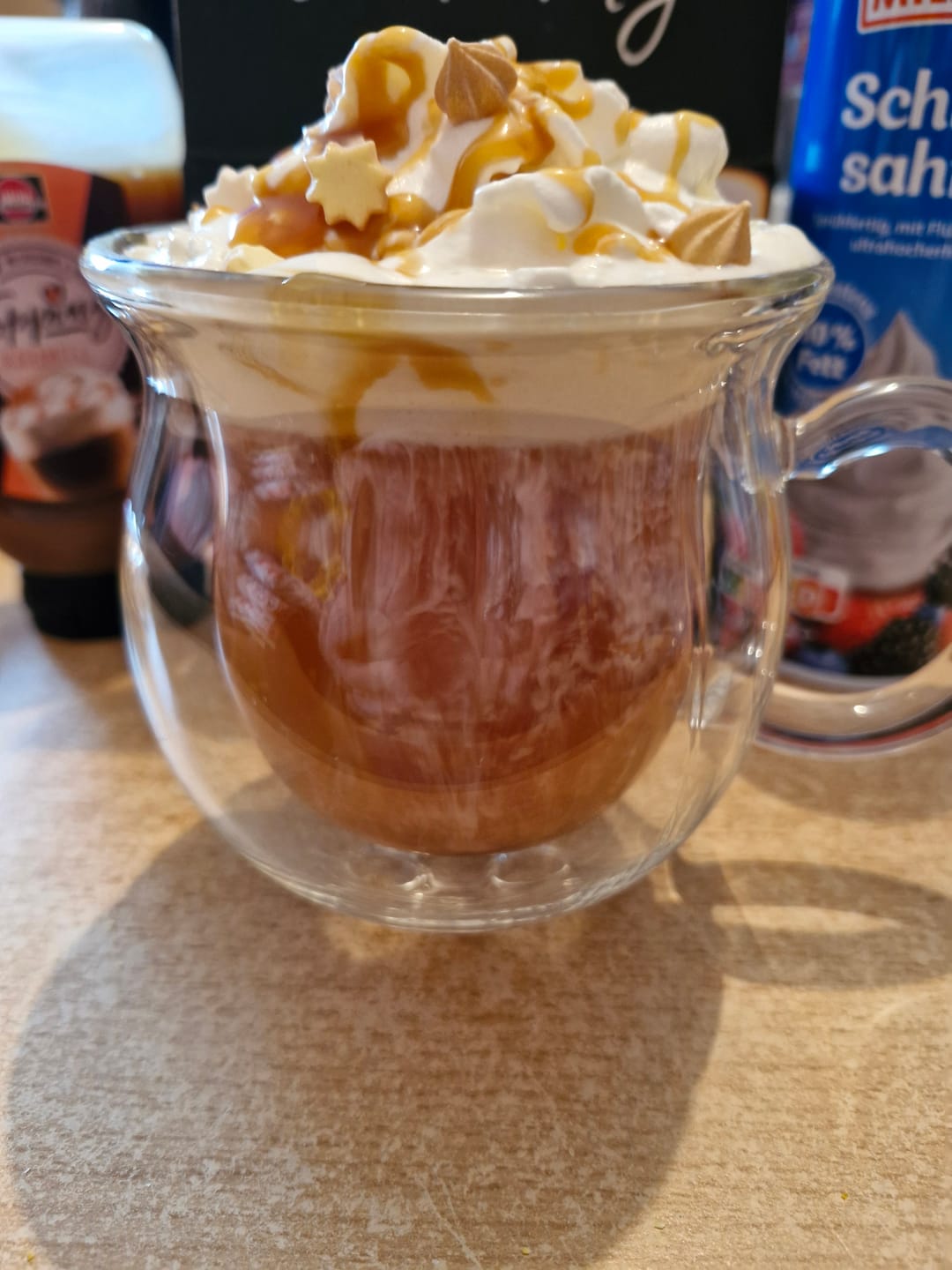 Customer photo review of Kessel Tasse aus Glas – Doppelwandig