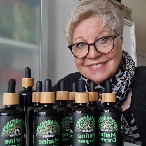 Avis photo d'un client sur Huile d'algues oméga 3 (100ml)