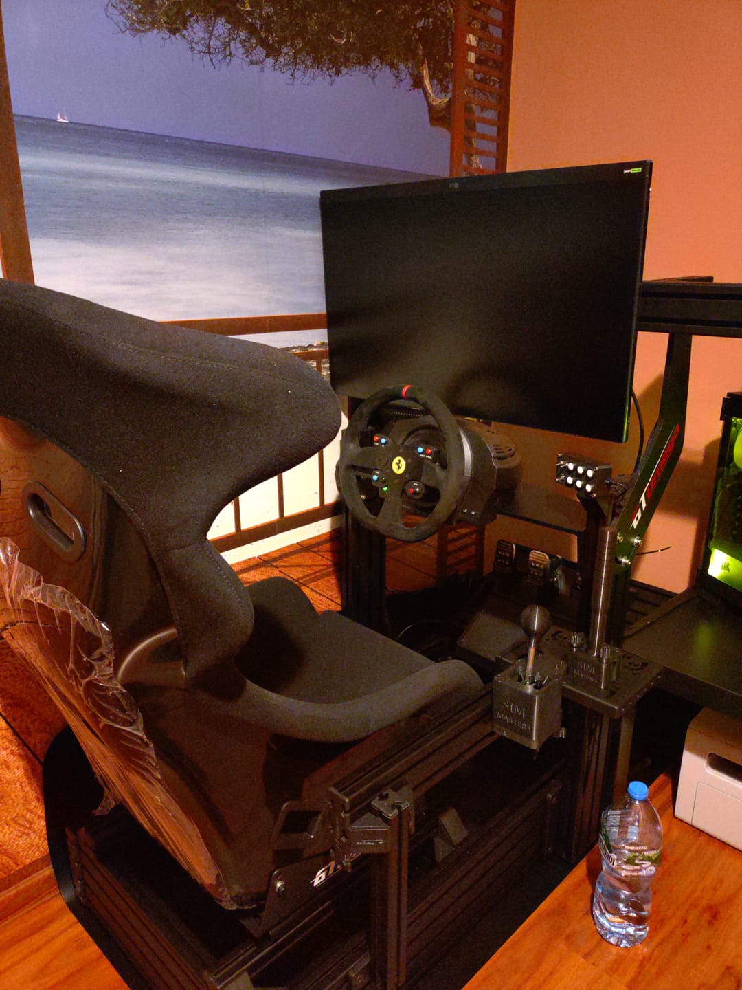 Customer photo review of PRIME Integrated Monitor Mount