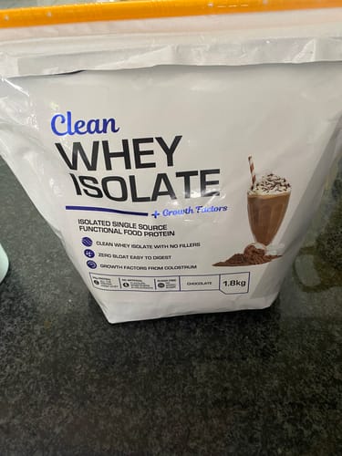 Customer photo review of My Wellness Clean Whey Isolate 1.8kg