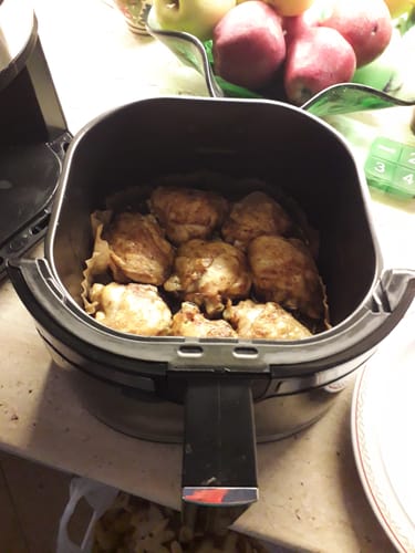 Customer photo review of Air Fryer Novio Grill & Fry