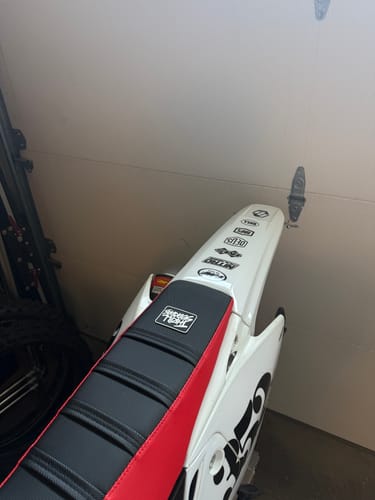 Customer photo review of Custom Seat Cover: 2005-2018 CRF450X