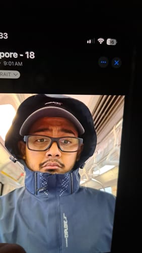 Customer photo review of 9FORTY McLaren Repreve Dark Grey Adjustable