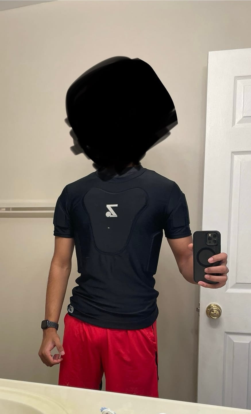 Customer photo review of ZPS1 HOCKEY REFEREE COMPRESSION PADDED SHIRT