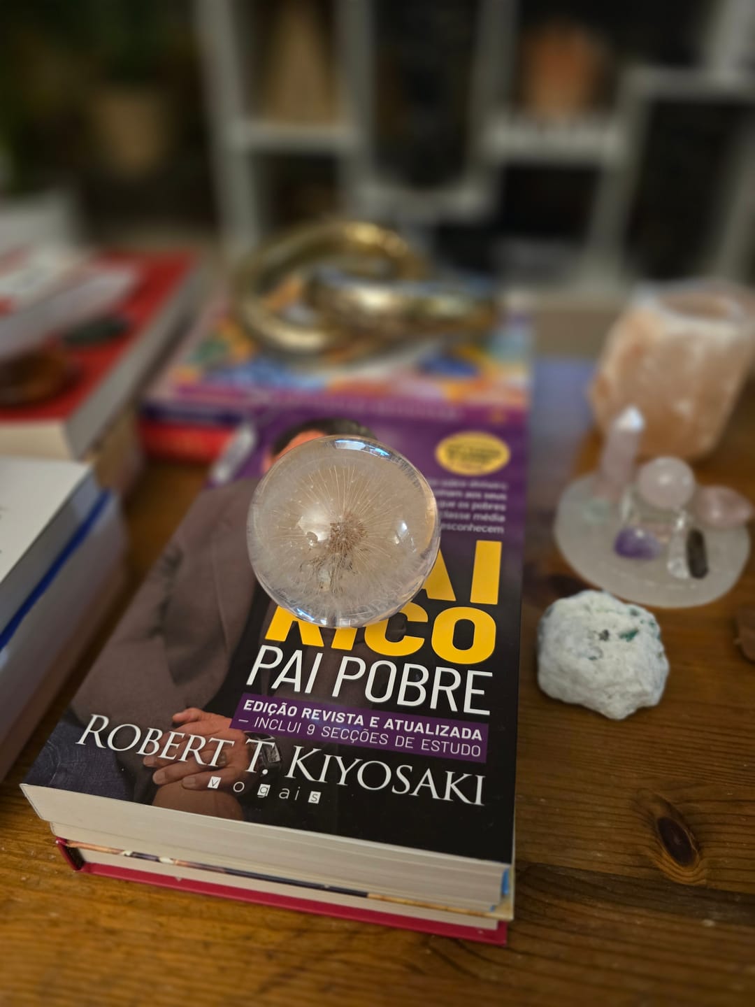 Customer photo review of Dandelion Crystal Glass Ball