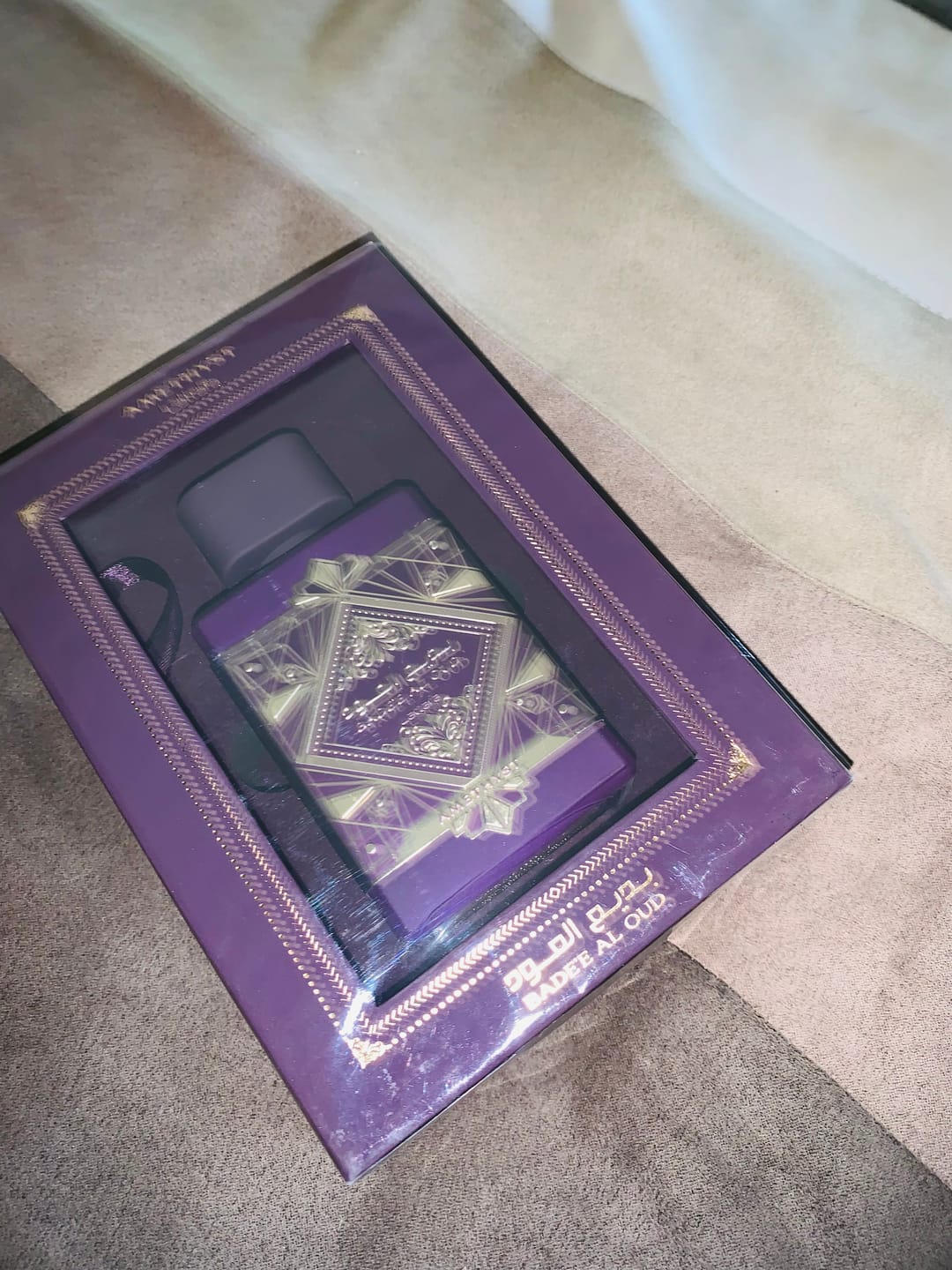 Customer photo review of Bade'e Al Oud Amethyst Lattafa Perfumes