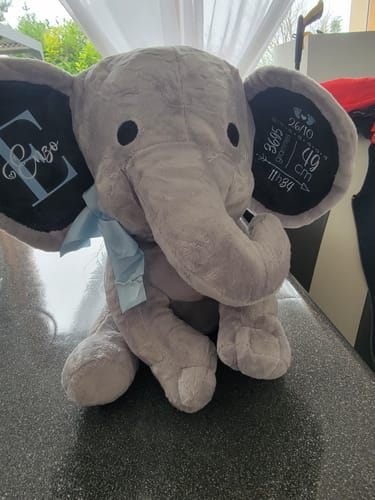 Customer photo review of Bébé - Éléphant câlin
