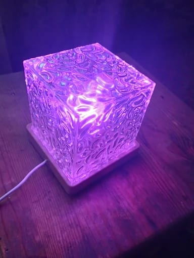 Customer photo review of Northern Lights Lamp