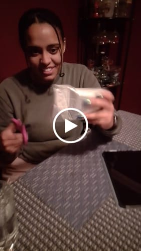 Customer video review of Custom Logo Engraved Photo Pendant Necklace