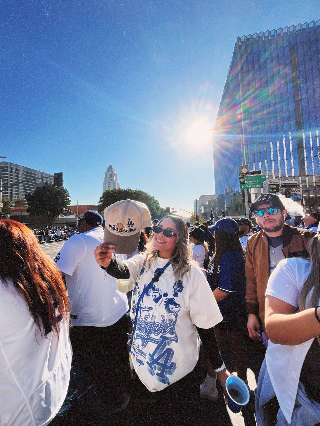 Customer photo review of Los Angeles Dodgers 2024 World Series '47 Clean Up Hat