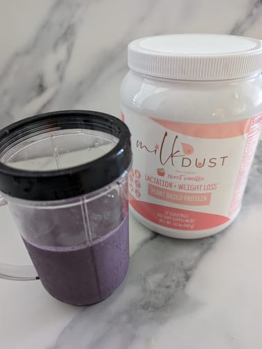Customer photo review of NEW! Milk Dust Breastfeeding Protein Powder For Milk Supply PRESALE SHIPPING END OF OCTOBER 2024