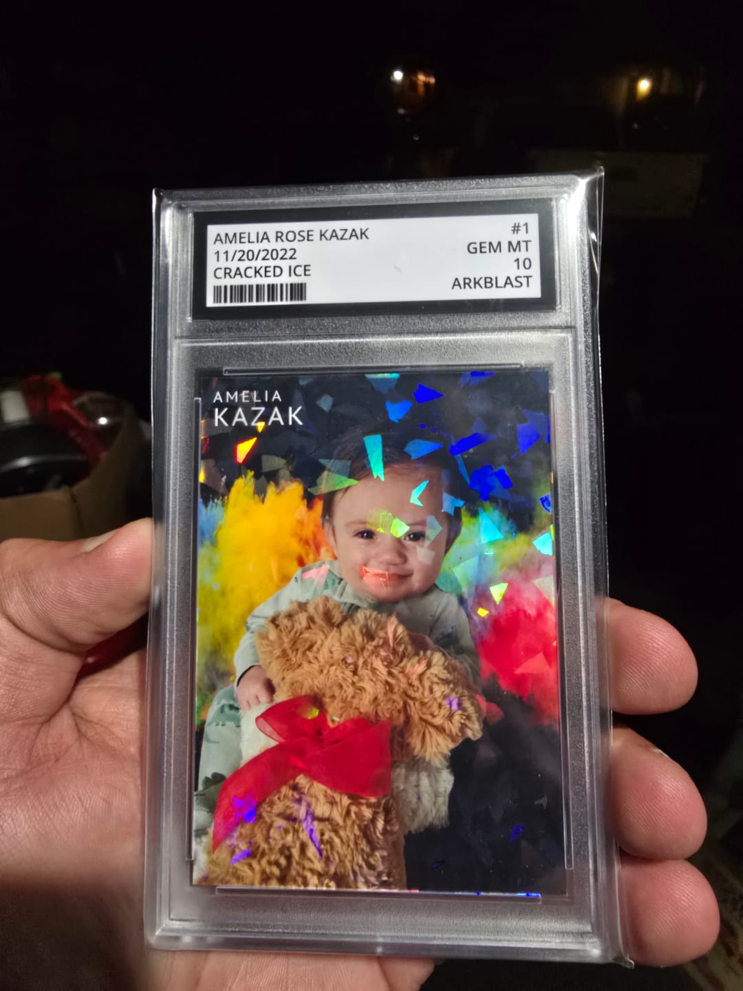 Customer photo review of Cracked Ice