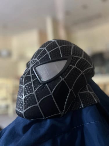 Customer photo review of [NEW] Spidey Gear™ - Tobey Maguire Mask