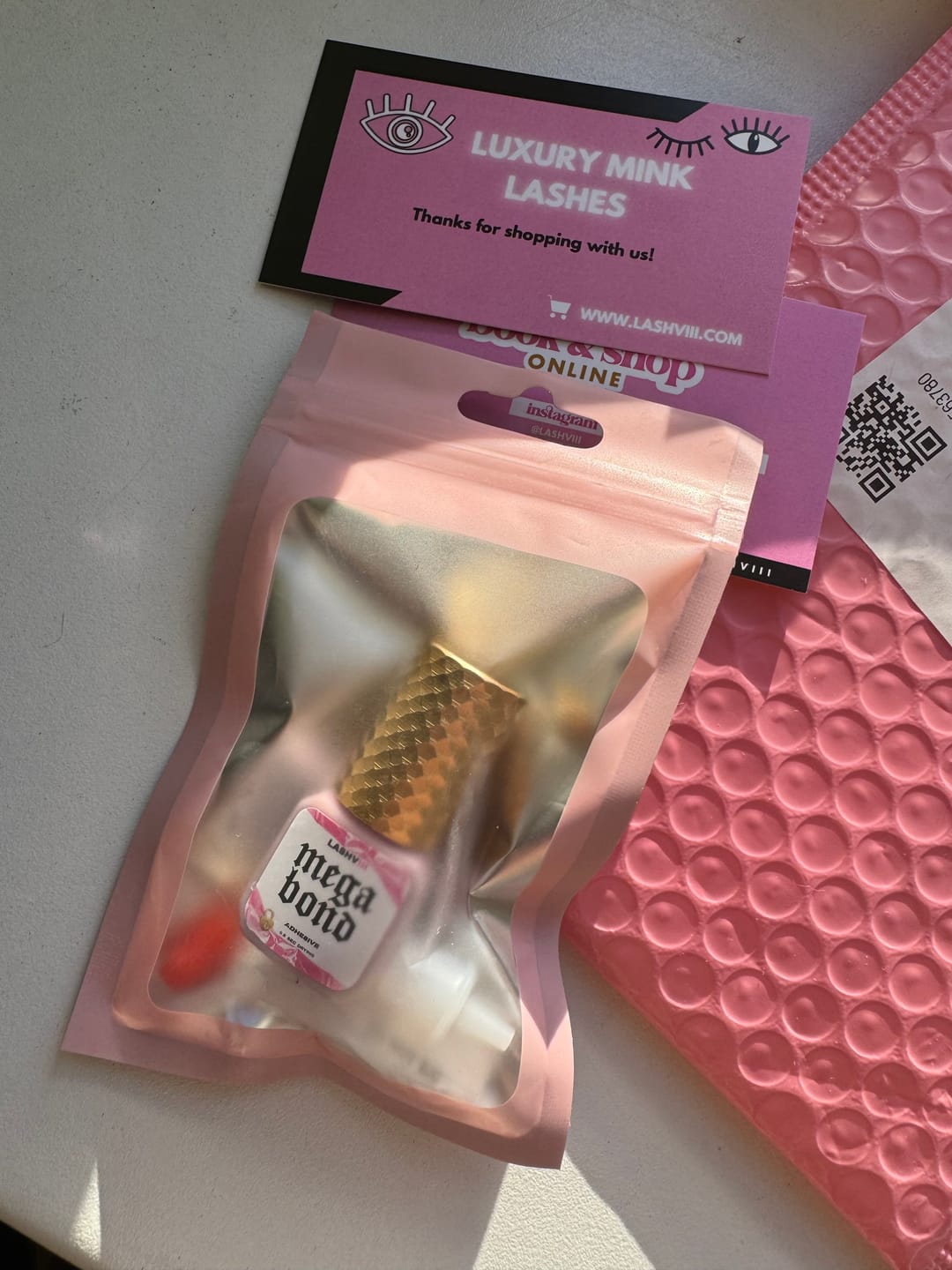 Customer photo review of Mega Bond 0.5s adhesive