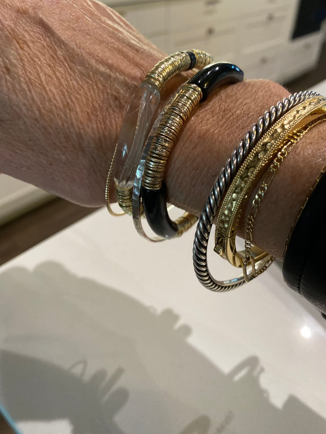 Customer photo review of Regalia Bangle