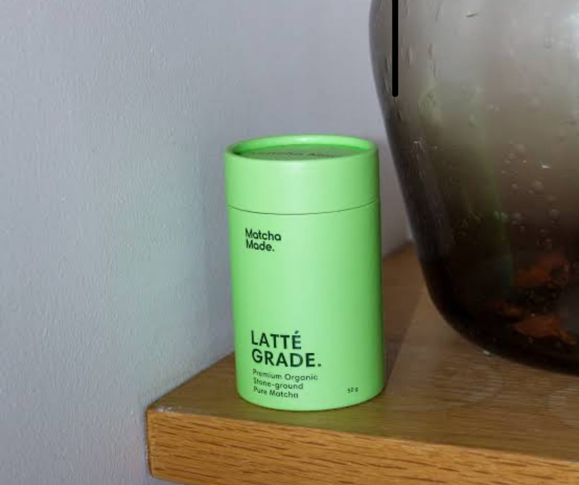 Customer photo review of Unsweetened Matcha Latte