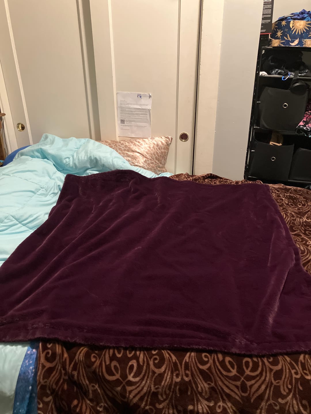 Customer photo review of Furlush Waterproof Splash Blanket™ - Royal Purple