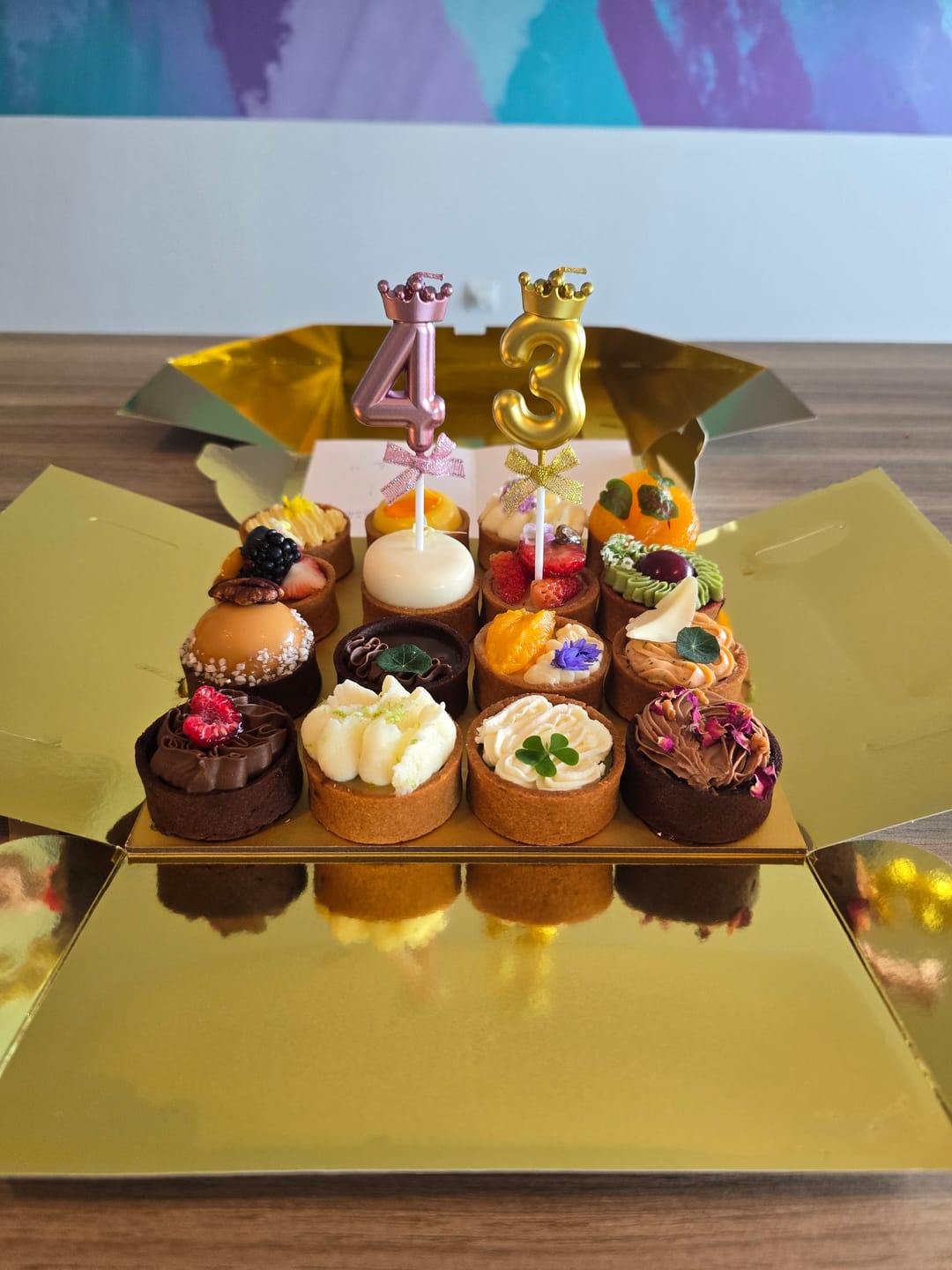 Customer photo review of The Dessert Connoisseur 16pcs