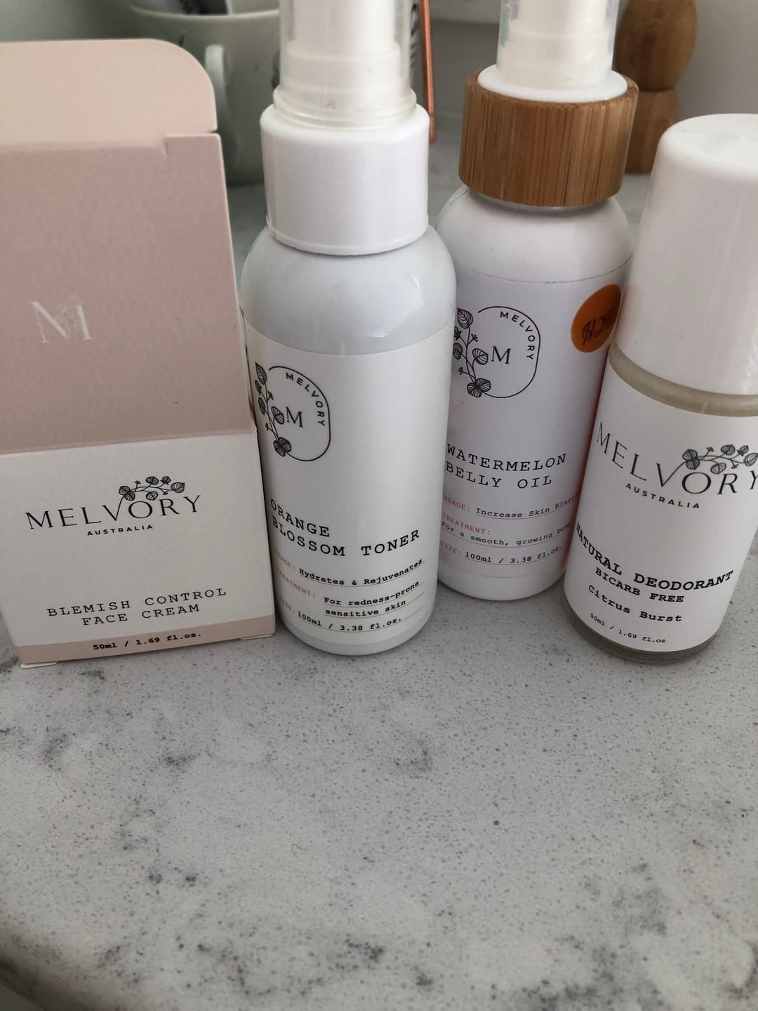 Customer photo review of Blemish Control Face Cream