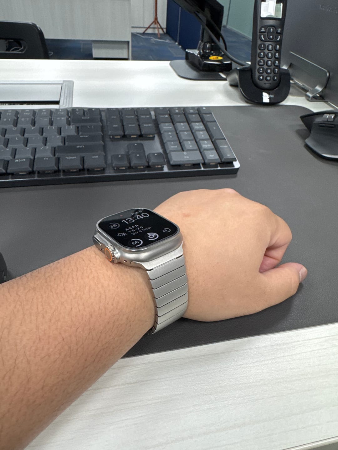 Customer photo review of Titanium Bracelet MG