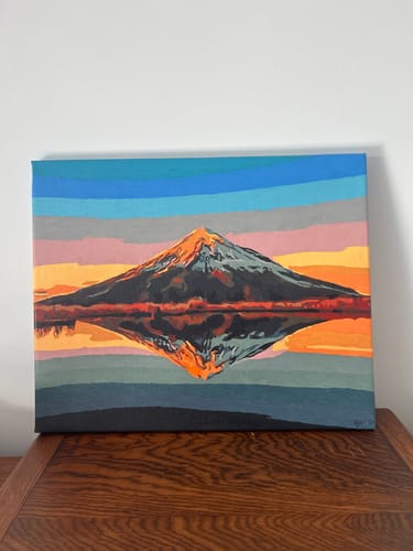 Customer photo review of Mount Taranaki