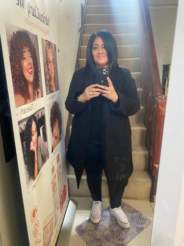 Customer photo review of Inoar Hair Therapy Mask 250g