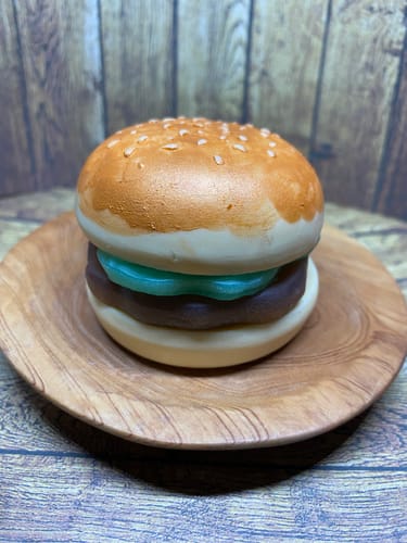 Customer photo review of Molde de Silicón para Hamburguesa 3D