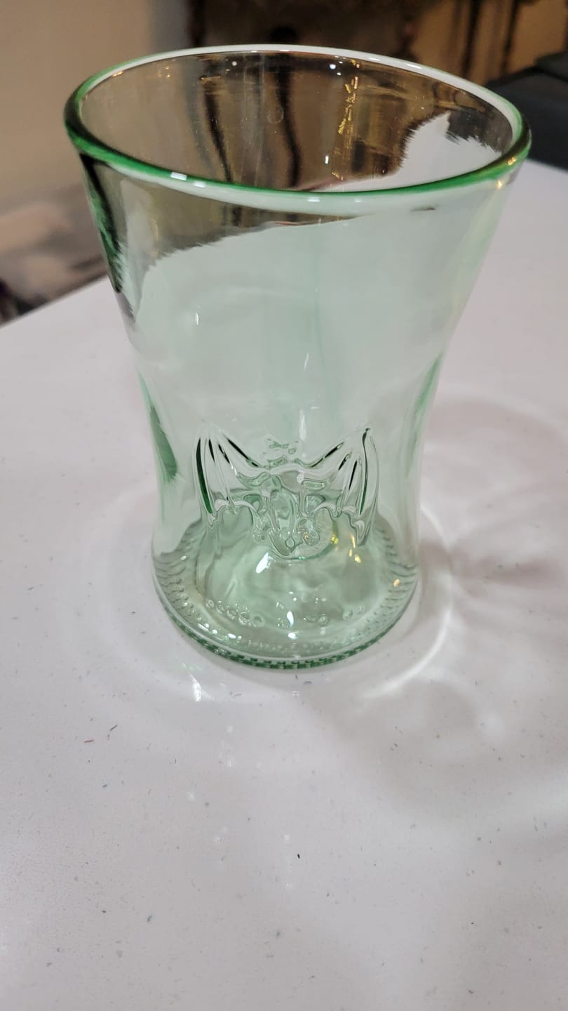 Customer photo review of Limited Edition Bat Glass