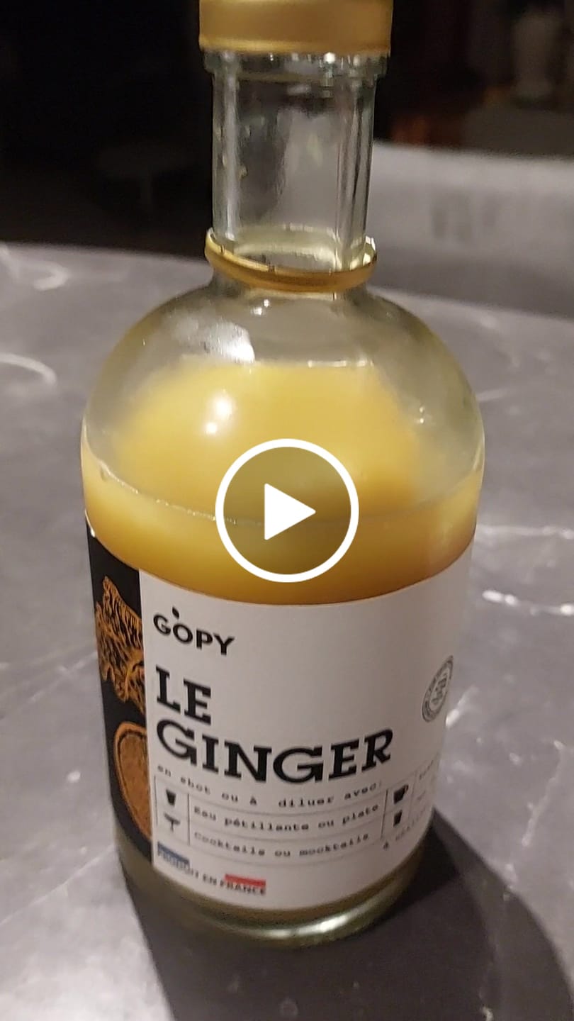 Customer video review of Le Ginger Gopy 500ML BIO