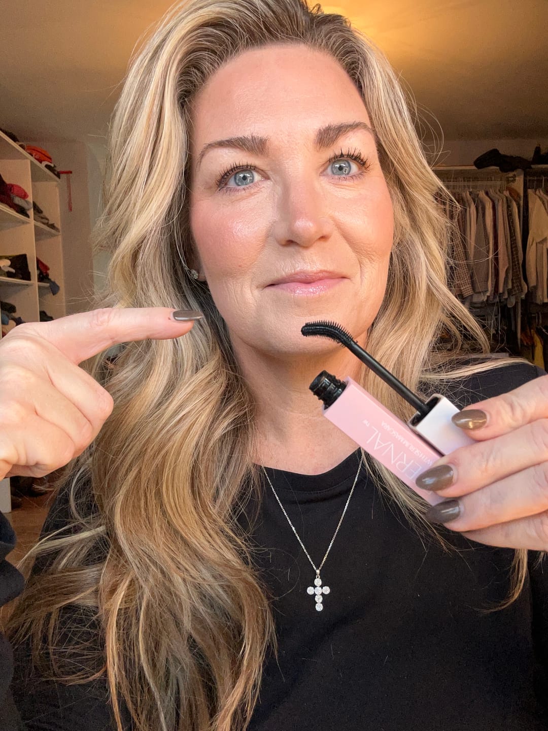 Customer photo review of Everlasting Growth Serum Mascara