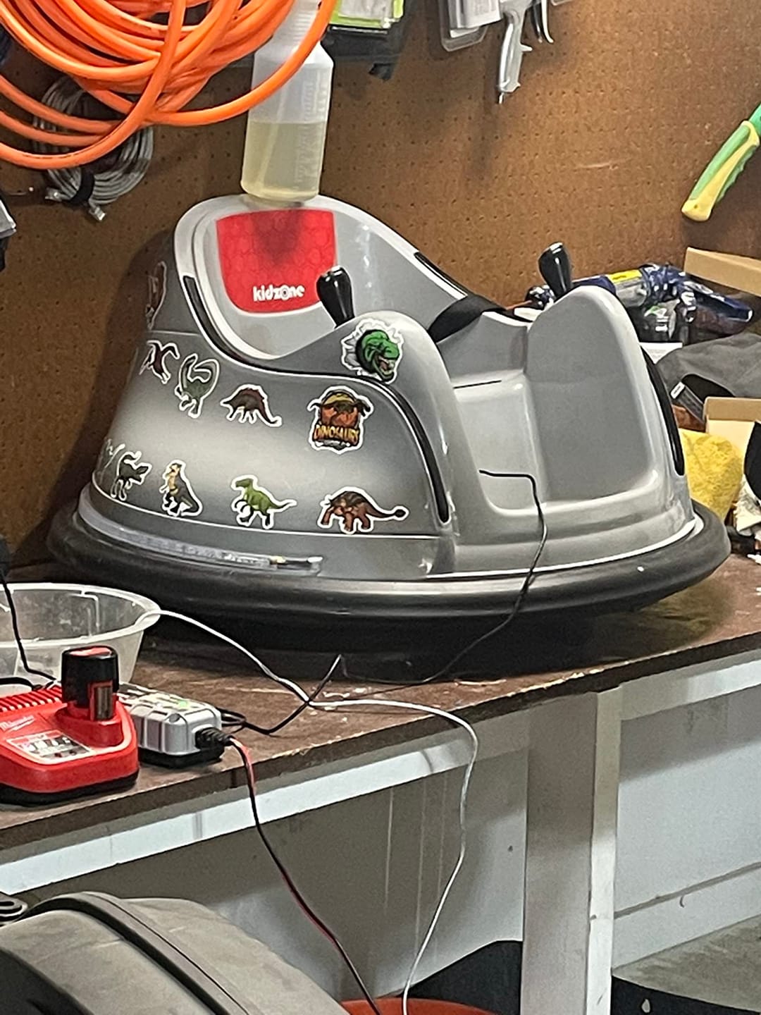 Customer photo review of 6V Bumper Car For Toddlers