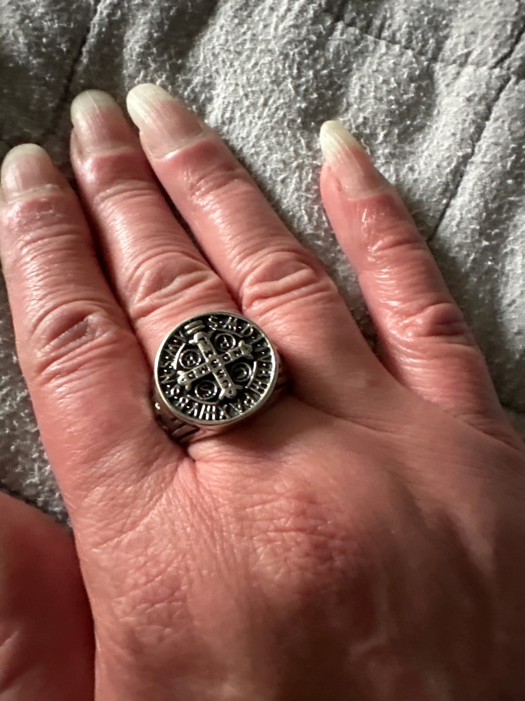 Customer photo review of ST. BENEDICT.