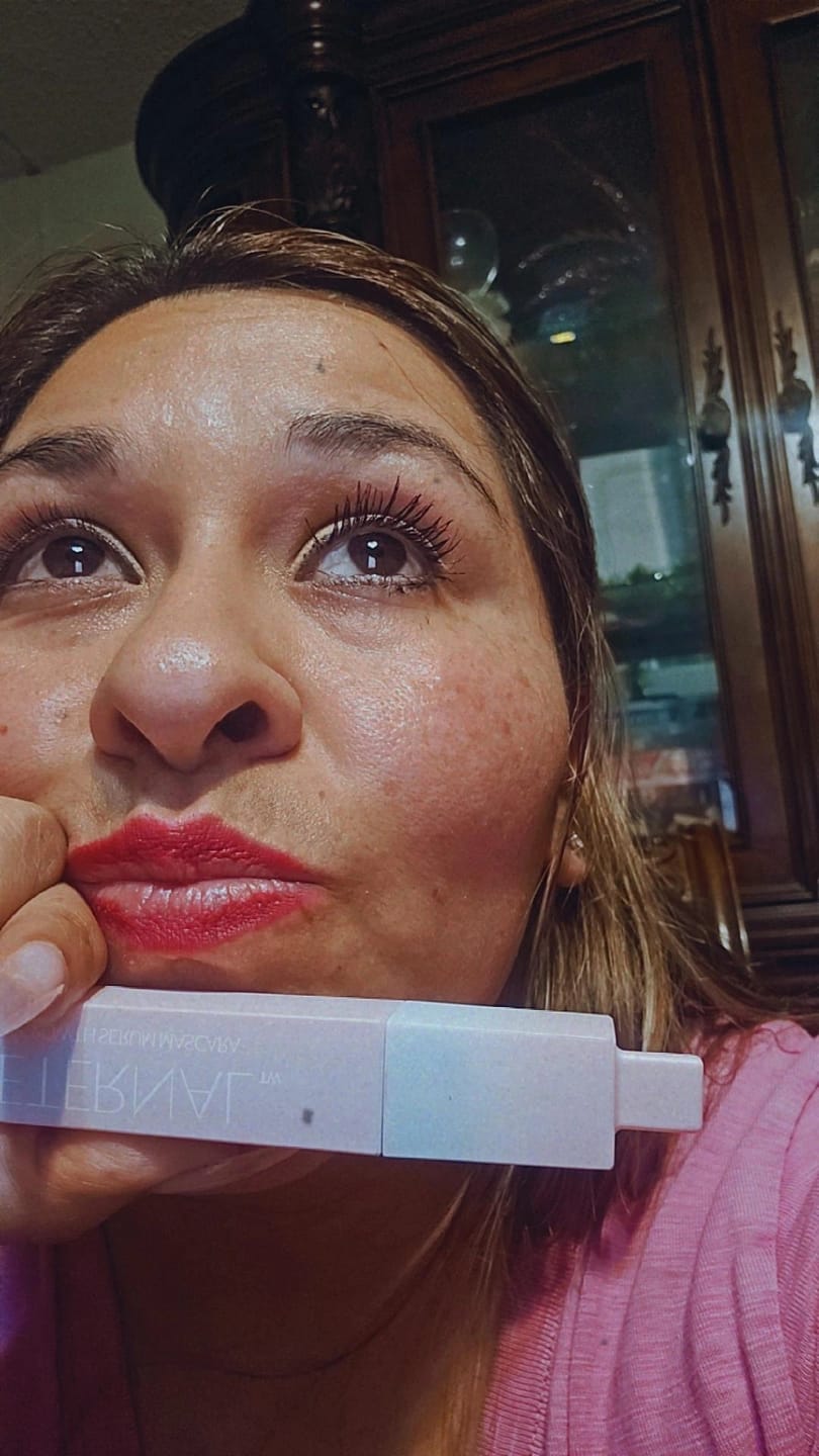 Customer photo review of Everlasting Growth Serum Mascara
