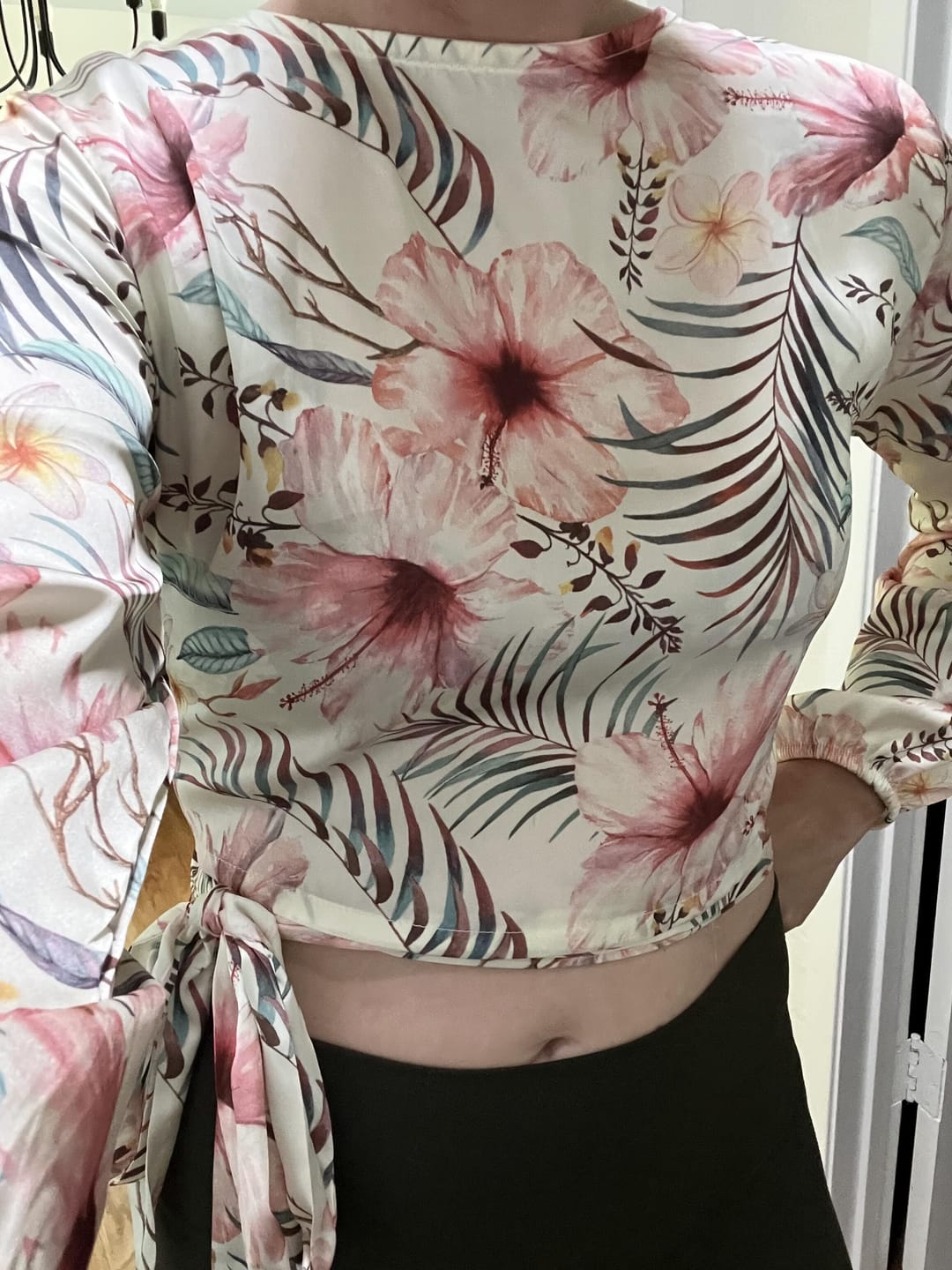 Customer photo review of Belle Blouse - Capri