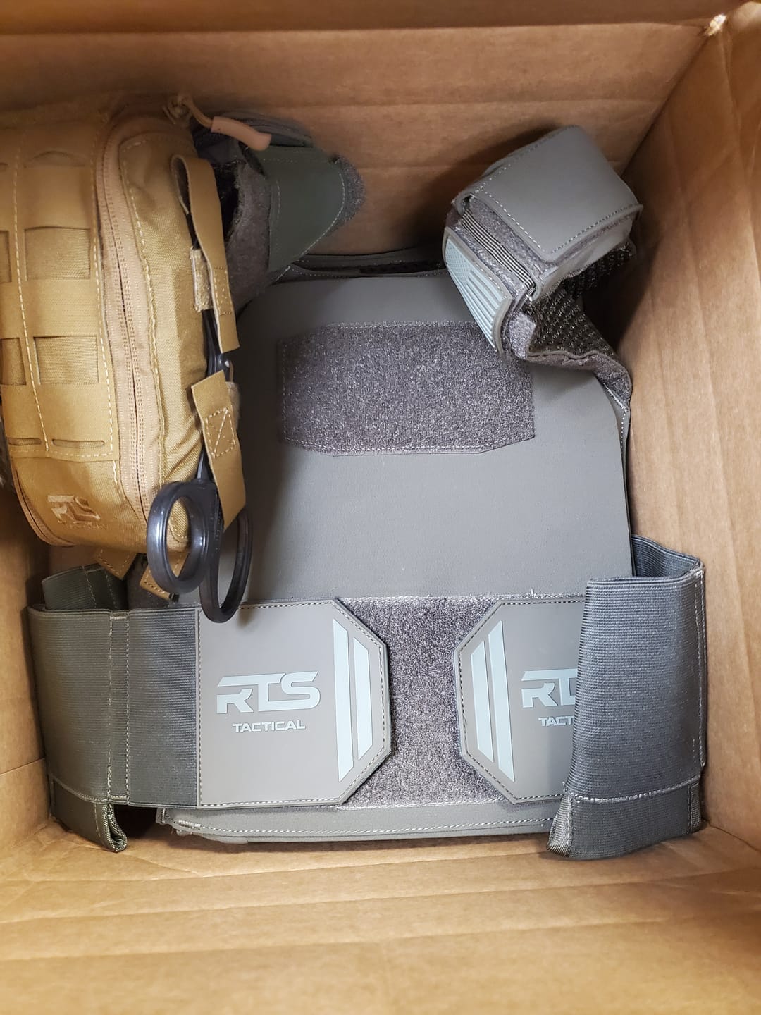 Customer photo review of RTS Tactical Advanced Sleek 2.0 Plate Carrier - 10X12