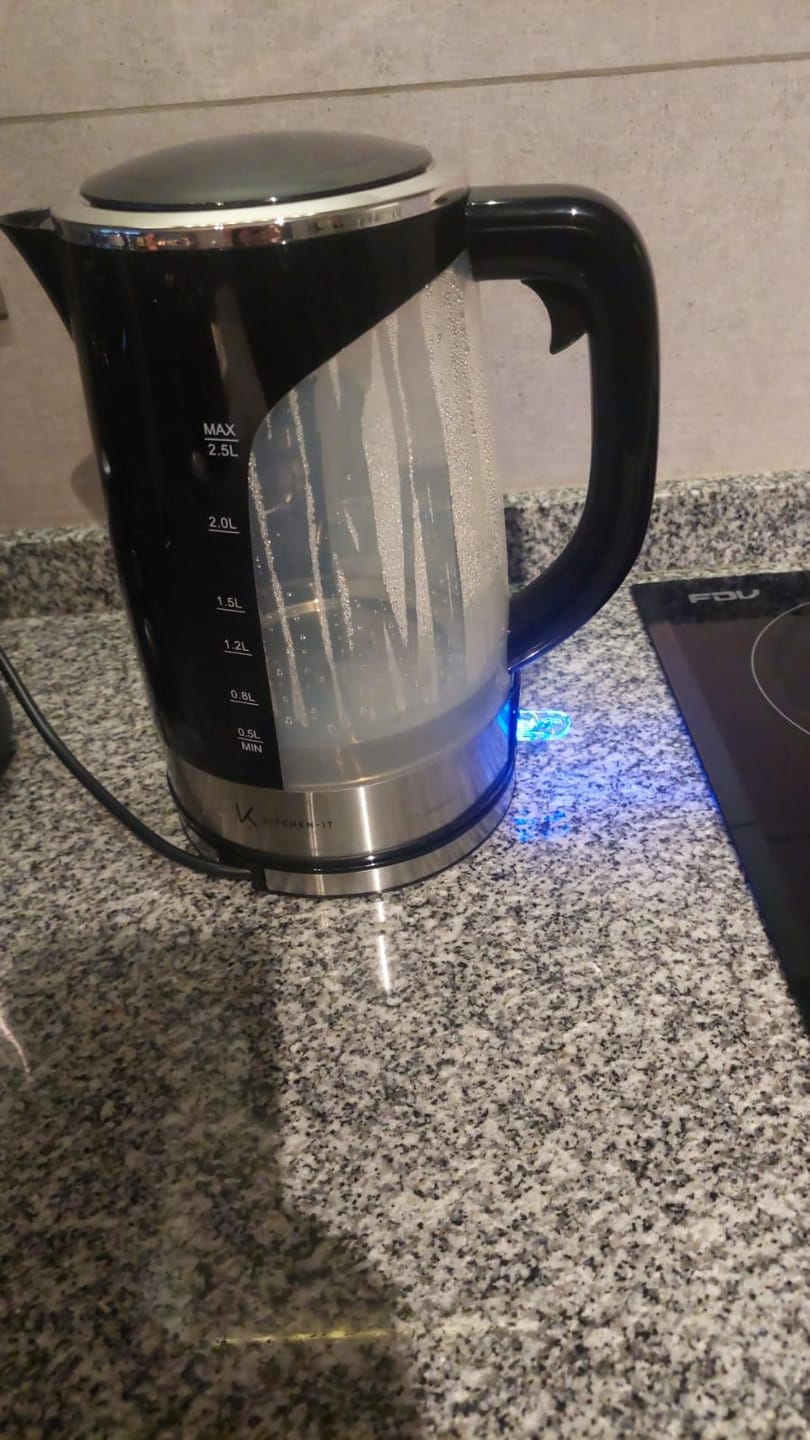 Customer photo review of Hervidor Big Edition 2.5L Kitchen-It