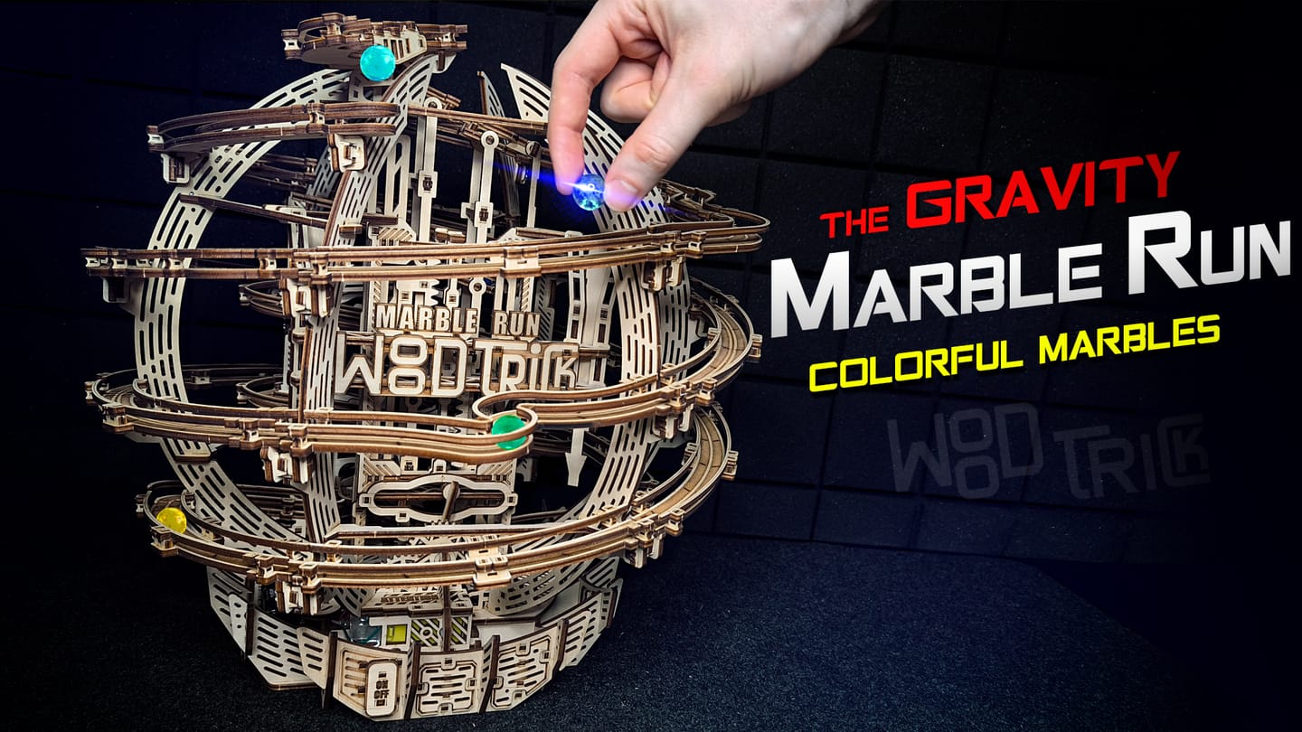 Customer photo review of Gravity Marble Run
