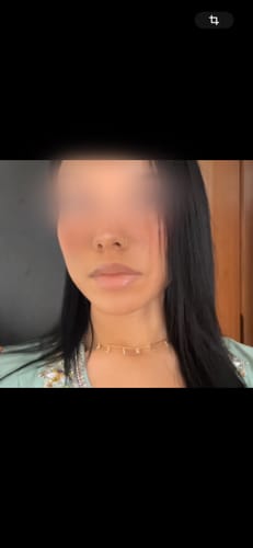 Customer photo review of Le double piercing