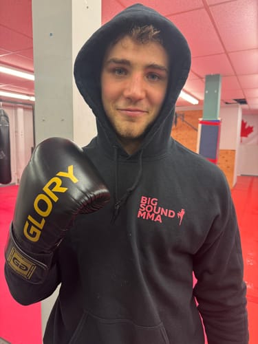 Customer photo review of FAIRTEX X GLORY KICKBOXING BOXING GLOVES - BGVG1 - Multiple Colors