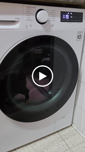 Customer video review of Lavasecadora LG F2DR5S09A1W 9Kg Blanco