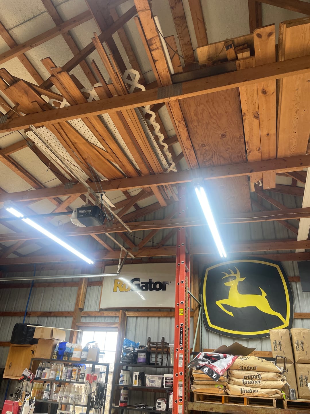 Customer photo review of 8ft 40W LED Tube - R17D Base - High Output Base - Bypass - (ETL)