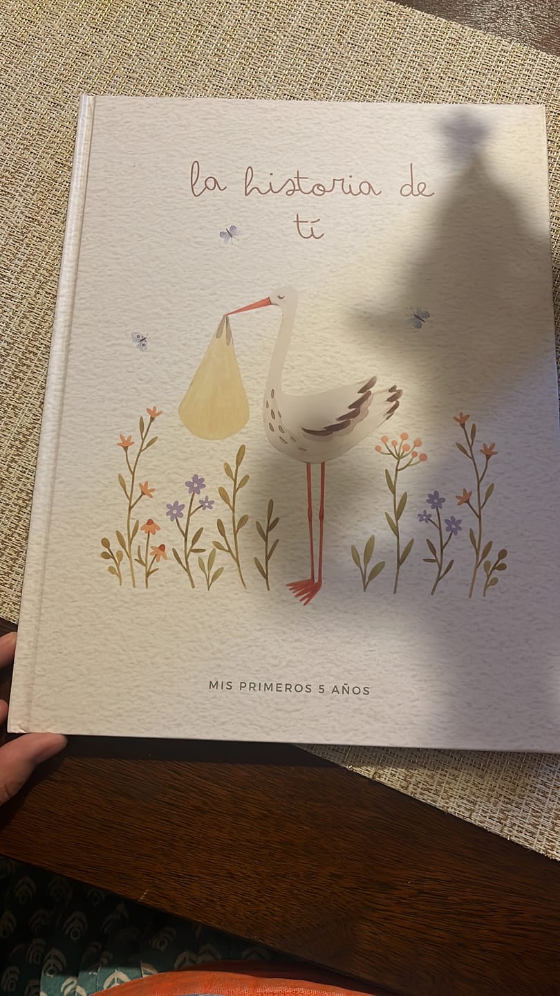 Customer photo review of Libro de Bebé La Historia de ti