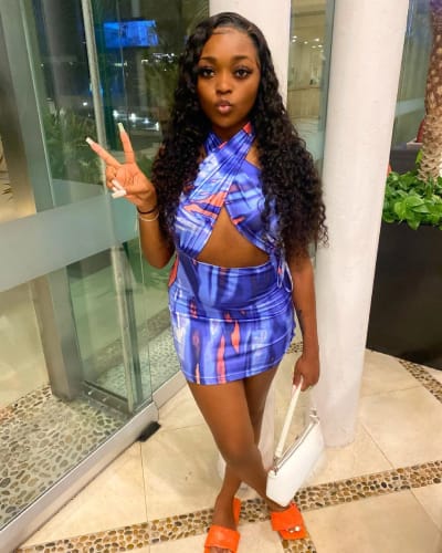 Customer photo review of 8x6 Pre-Cut Lace Front Super Secure Water Wave Pre-Everything Wig For Beginner Friendly