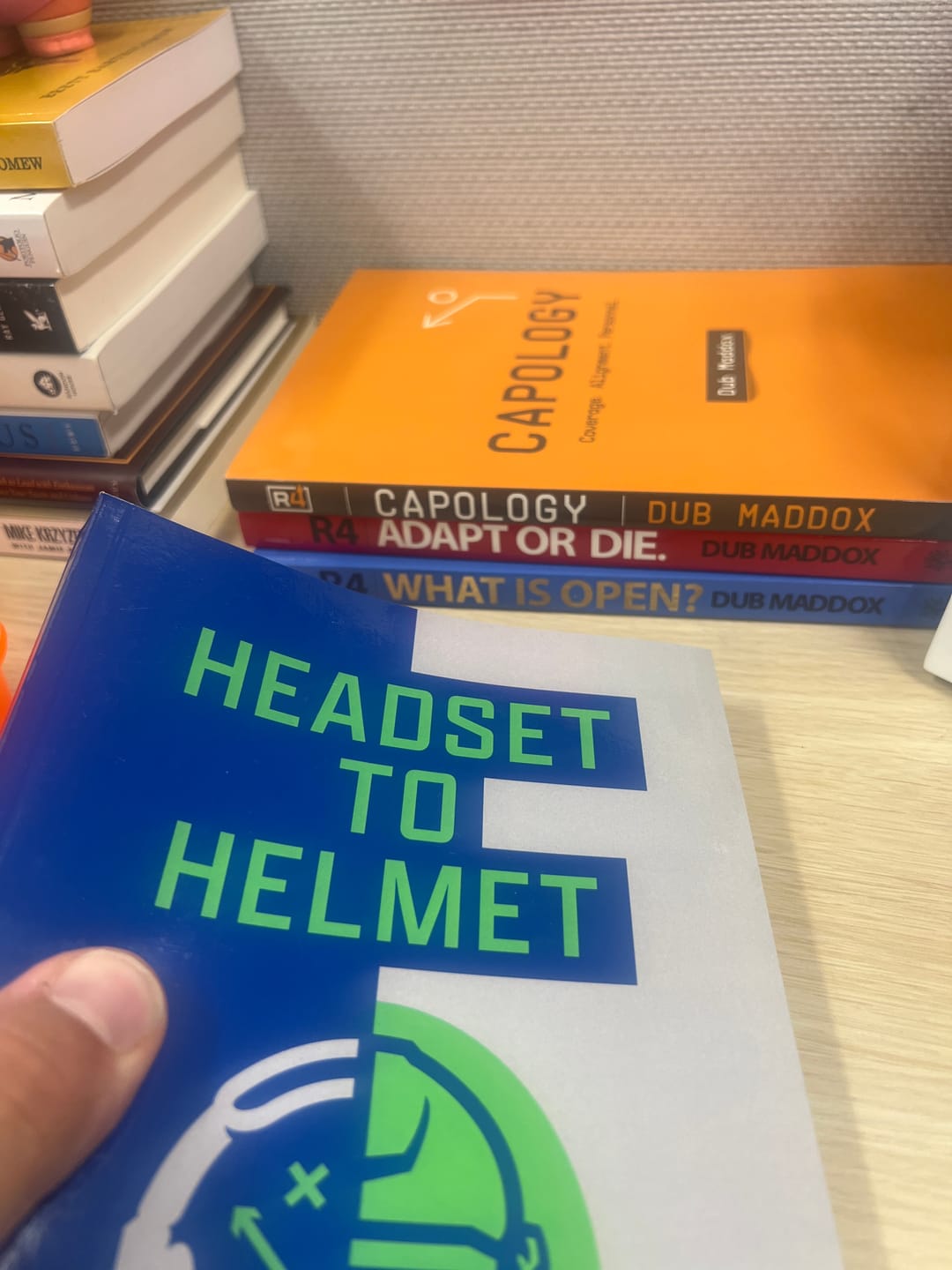 Customer photo review of Headset to Helmet