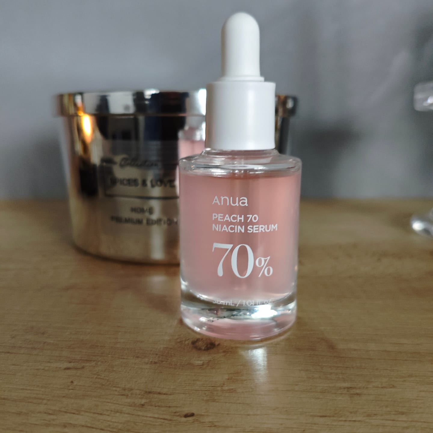 Customer photo review of Serums ar persiku gludai un mirdzošai ādai Anua Peach 70% Niacin Serum