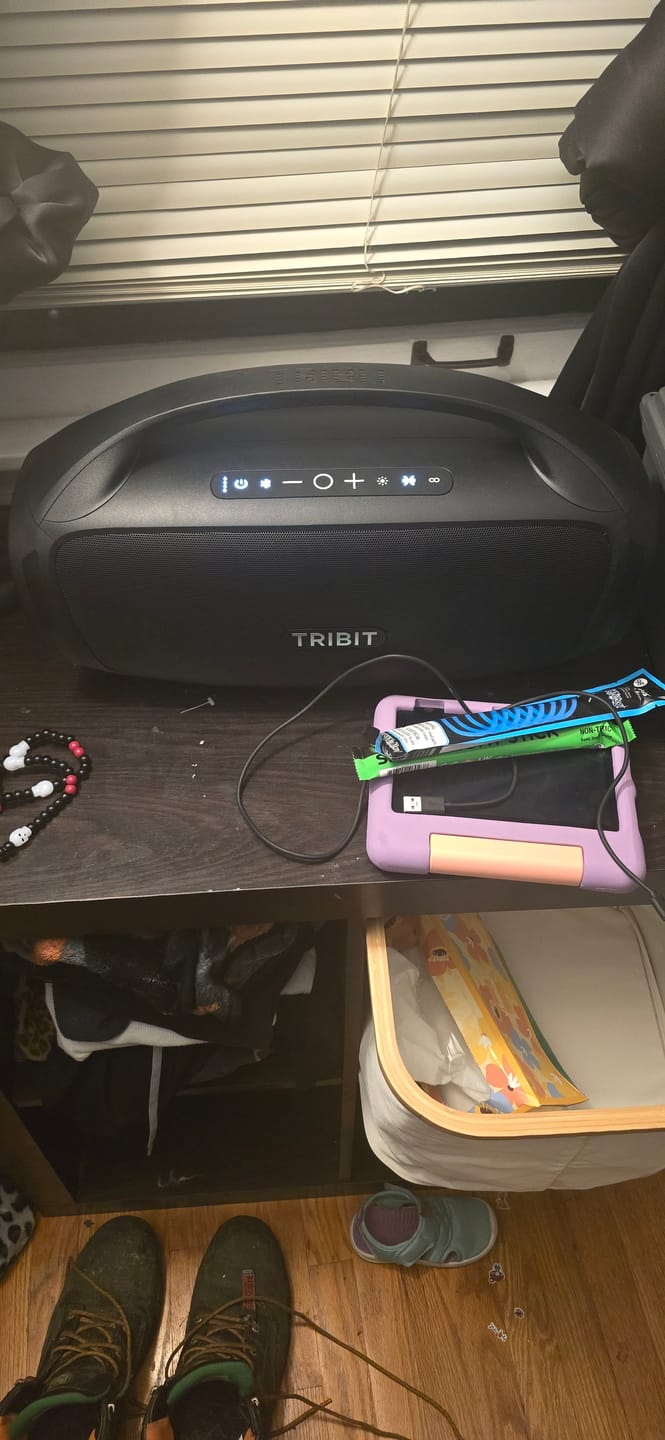 Customer photo review of TRIBIT StormBox Blast 2 Portable Bluetooth Speaker
