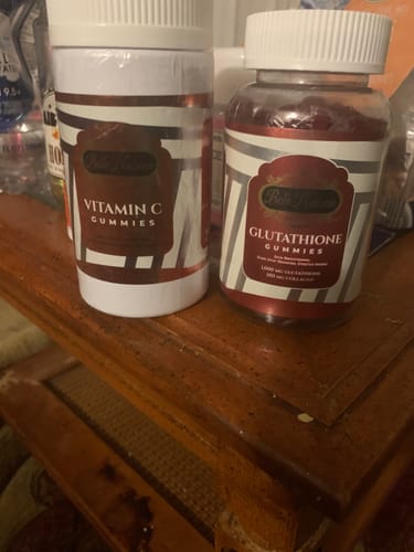 Customer photo review of Lightening Gluta Gummie Set (For ALL Skin Types)