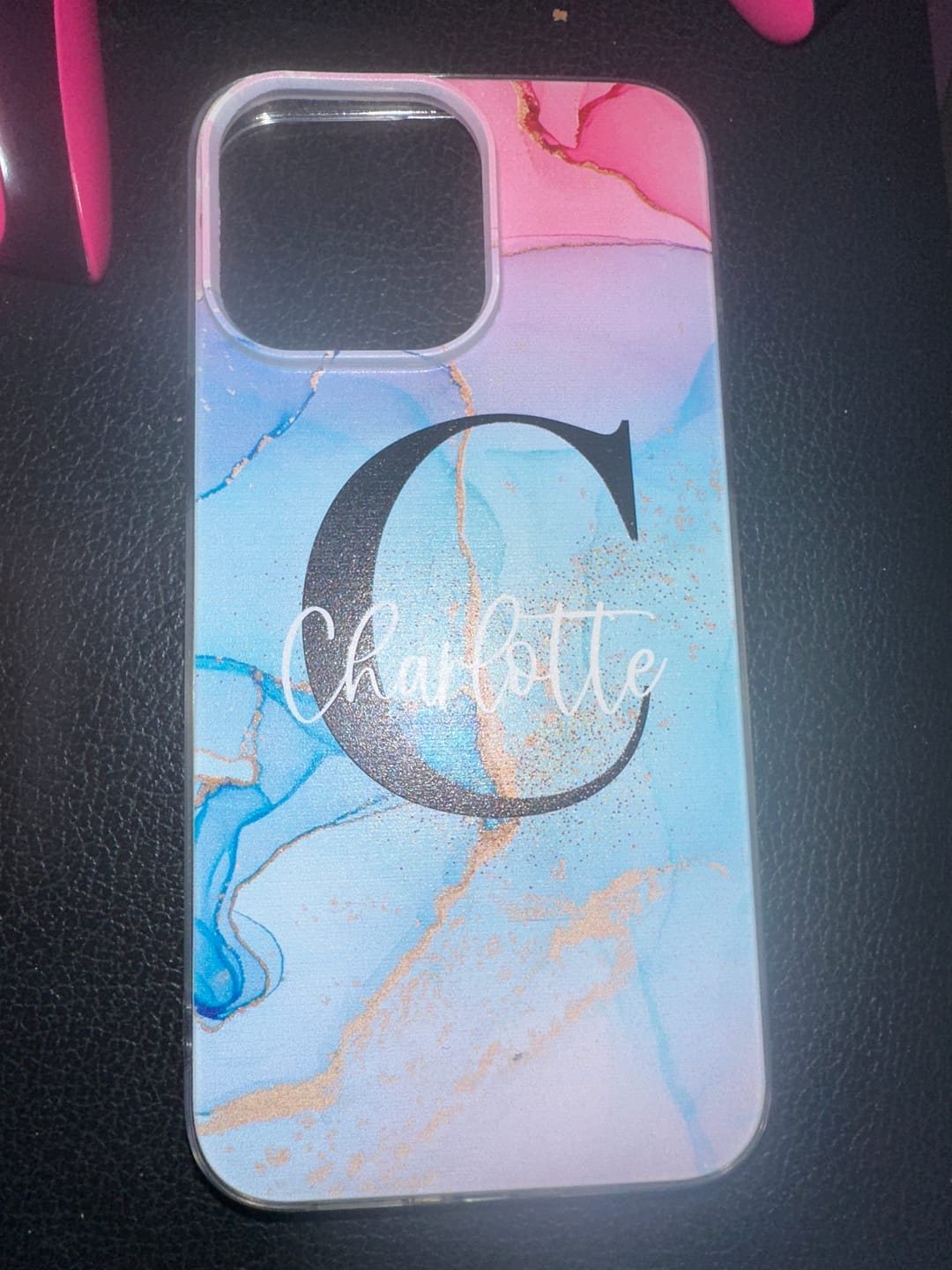 Customer photo review of Initialien - Personalisierte Handyhülle