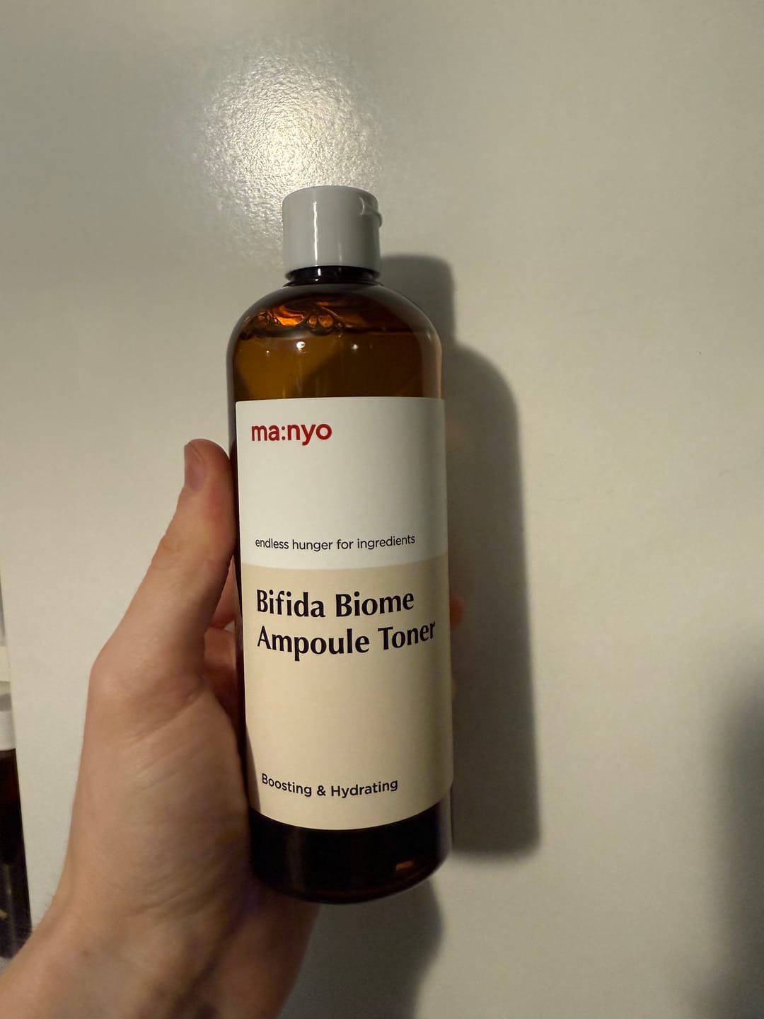 Customer photo review of Ādu nostiprinošs toniks ar bifidobaktērijām ampulās Manyo Bifida Biome Ampoule Toner